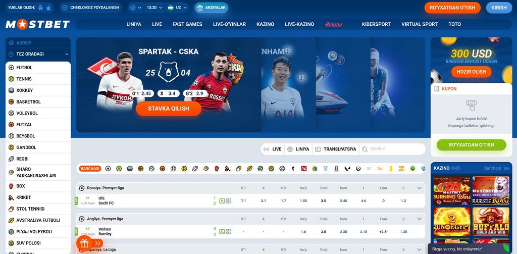Apostas Esportivas Online Mostbet no Brasil